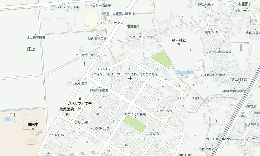 売地 新発田市・村上市・胎内市 胎内市あかね町　No.4